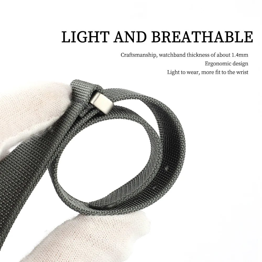 20mm 22mm High Quality Nylon W - Canvas Strap Watch のレビューと価格
