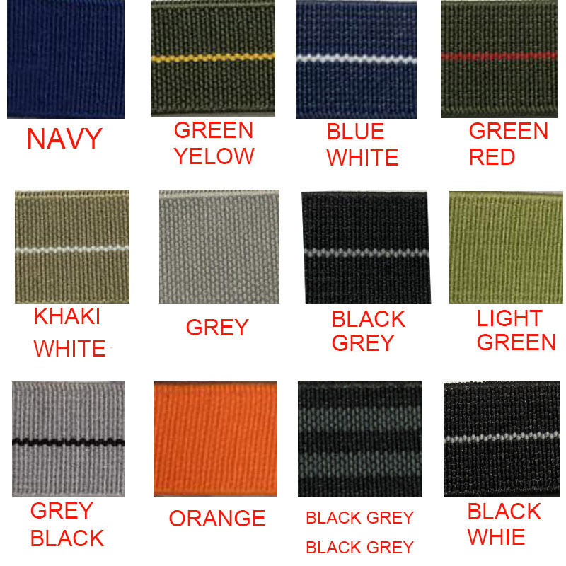 Parachute Nylon Watch Band 18m - Parachute Strap Elastic のレビューと価格