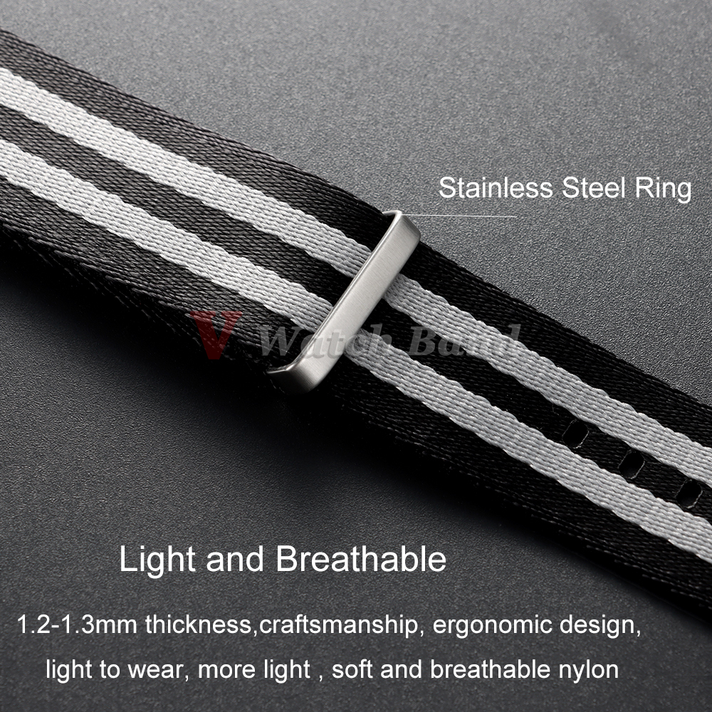 XL Super Long Size 330mm Nylon - Perlon Strap Woven のレビューと価格